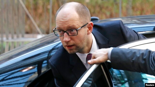 Thủ Tướng lâm thời Ukraina Arseniy Yatsenyuk.