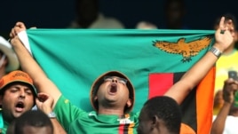 Un supporter zambien