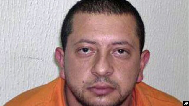 Pictured above, according to Israeli security officials, is Bassam Omri, one of the main suspects involved in the plot, 4 Jan 2011