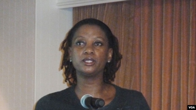 Lusanda Mahlasela, Deputy Director, Johns Hopkins Health & Education in South Africa. (De Capua)