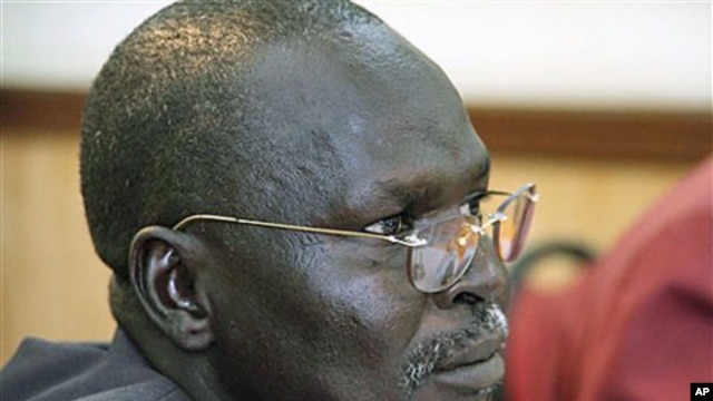 South Sudan rebel leader George Athor during a news conference in Nairobi ( Nov. 20, 2011 file photo).