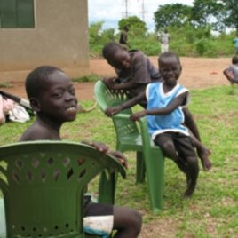 Orphanage outside Gulu, northern Uganda, home to children whose parents were killed by Joseph Kony's Lord's Resistance Army, April 20, 2012.