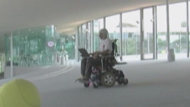 Brain-controlled wheelchair at École Polytechnique Fédérale de Lausanne