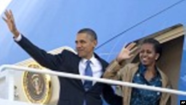 Shugaban Amurka Obama A Kan Hanyarsu zuwa Asiya
