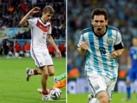 Thomas Müller and Lionel Messi compete for the Golden Boot at the 2014 World Cup.