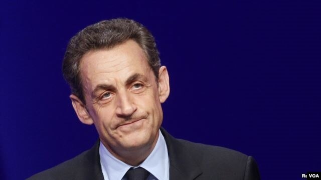 Lãnh đạo đảng bảo thủ UMP, ông Nicolas Sarkozy.