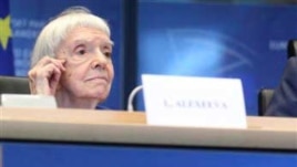 Russian human rights activist Ludmila Alexeeva (Nov. 2011 photo)