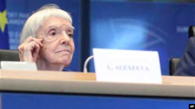 Russian human rights activist Ludmila Alexeeva (Nov. 2011 photo)