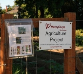 Up until a few years ago, this MercyCorps Northwest farm plot in southeast Portland, Oregon, was a vacant lot.