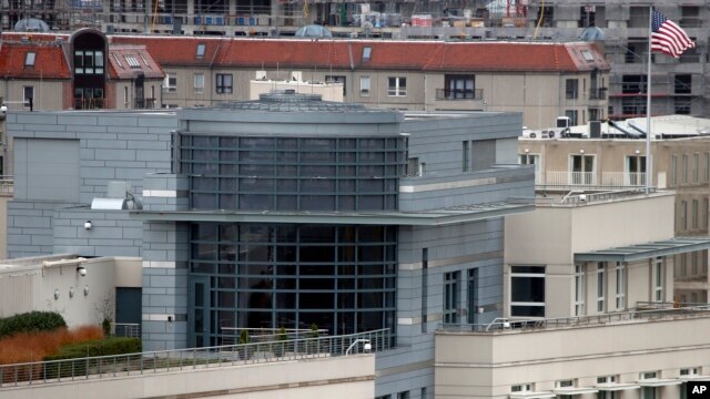 Посольство США в Берлине.