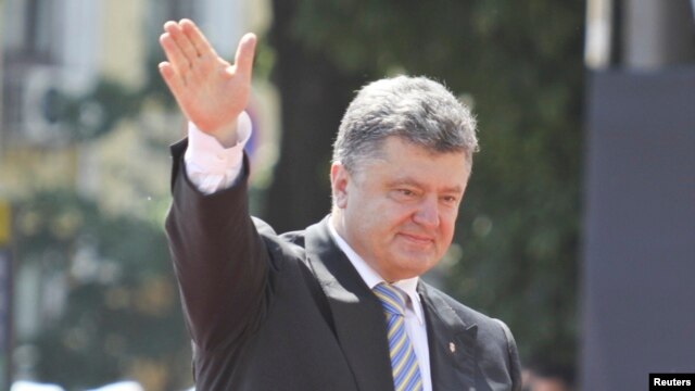 Tân Tổng thống Ukraine Petro Poroshenko.
