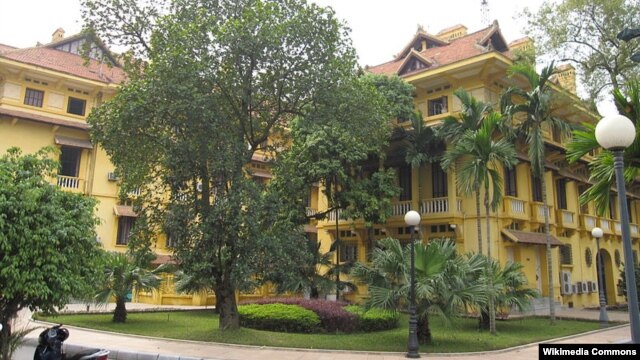 Bộ Ngoại giao Việt Nam ở quảng trường Ba Đình, Hà Nội, Việt Nam.
