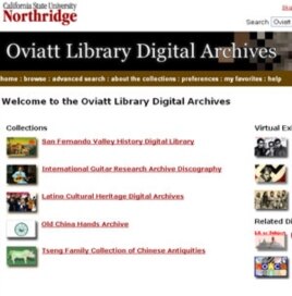 Kaliforniya Davlat Universiteti, Oviatt raqamli kutubxonasi