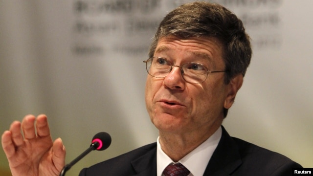 Jeffrey Sachs, Director of the Earth Institute, May 3, 2012. 