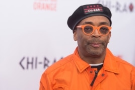 FILE - Director Spike Lee says he'll boycott this year's Oscars presentation because of the lack of minorities among the nominees.