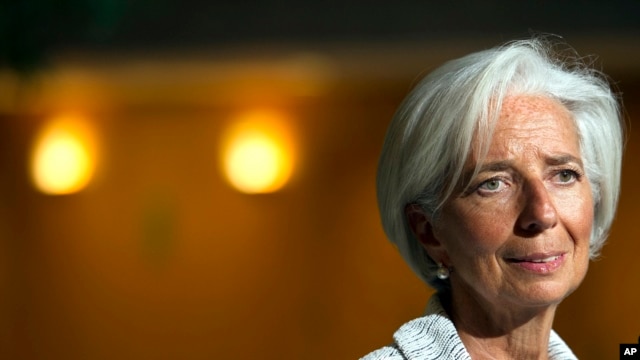 Giám đốc Quỹ Tiền tệ Quốc tế IMF Christine Lagarde.