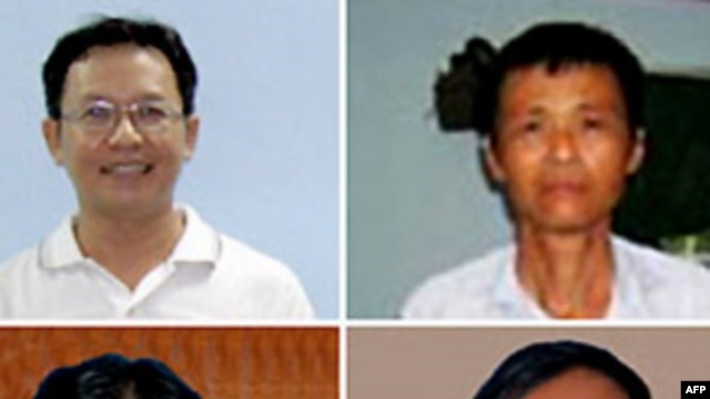 Ông Phạm Minh Hoàng, Mục sư Dương Kim Khải, Bà Trần Thị Thúy, Ông Nguyễn Thành Tâm