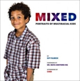 'Mixed' presents of collection of portraits of mixed race children.