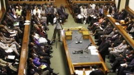 FILE -  Zimbabwean parliament in Harare, March 4, 2009.