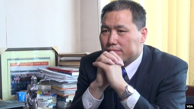 中国维权律师浦志强(美国之音东方拍摄 资料照片)