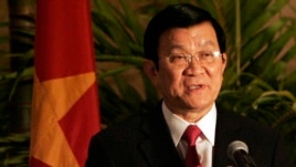 Chủ tịch nước Việt Nam Trương Tấn Sang.