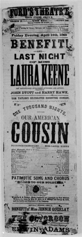 When Lincoln was assassinated by John Wilkes Booth, he was attending a performance of "Our American Cousin" at Ford's Theatre in Washington.