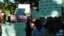 MDC-T supporters demonstrating in Mutare over the disqualification of an aspiring primary elections primary elections