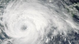 NASA's Aqua satellite captured this image of Typhoon Haikui as it was approaching China passed over Typhoon Haikui on August 6, 2012 at 0435 UTC (Credit: NASA Goddard MODIS Rapid Response Team)