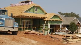 A new home is under construction in Edmond, Oklahoma, September 21, 2012.