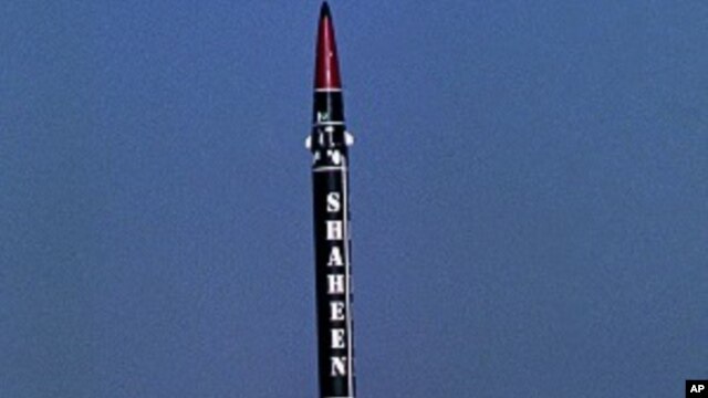Pakistan's Shaheen-1 missile (File 2008)