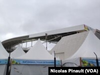Stadium exterior.