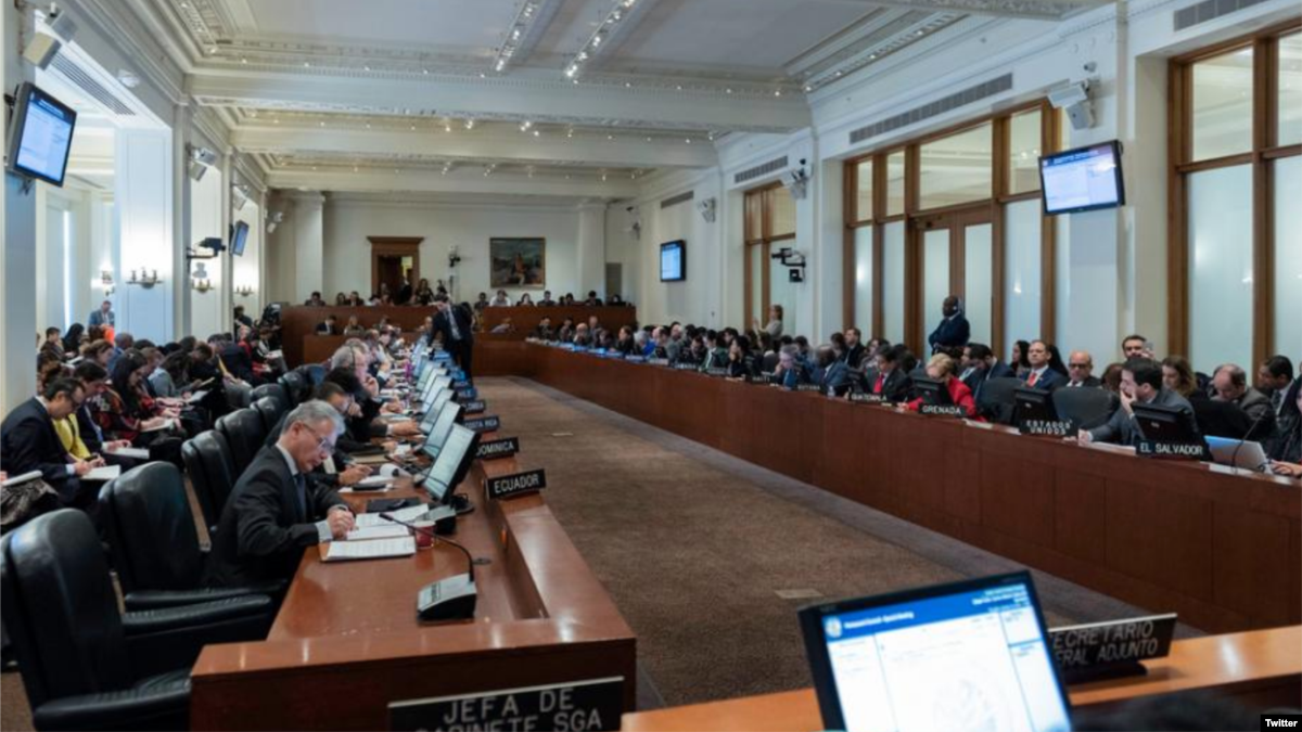 OEA discutió las condiciones para realizar elecciones en Venezuela