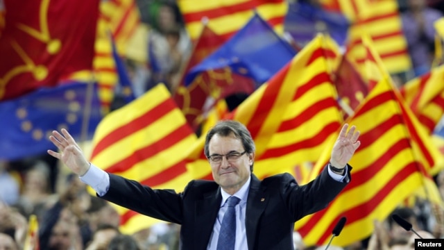 Regionalni predsednik Arturo Mas