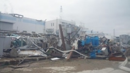 Nhà máy điện hạt nhân Fukushima Daiichi sau thảm họa động đất ở Nhật, 14/4/2011