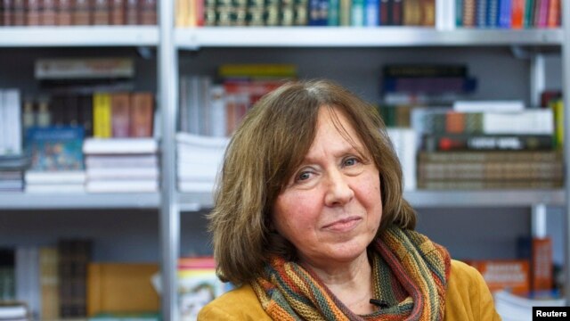 Nhà văn Svetlana Alexievich.