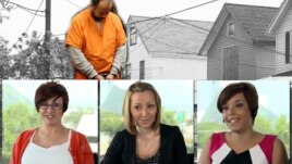 Amanda Berry, Gina DeJesus et Michelle Knight, en voie de guÃ©rison aprÃ¨s avoir Ã©tÃ© sÃ©questrÃ©es pendant une dÃ©cennie par Ariel Castro Ã  Cleveland. (AP Photo/David Duprey)