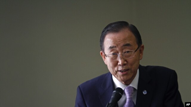 U.N. Secretary-General Ban Ki-moon