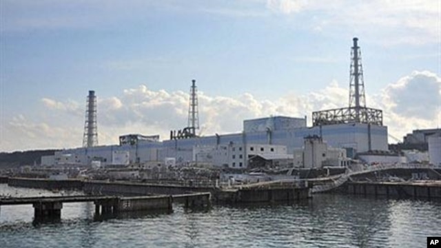 The badly damaged Tokyo Electric Power Co (TEPCO) Number 1 Daiichi nuclear power plant at Okuma town in Fukushima prefecture, March 31, 2011

