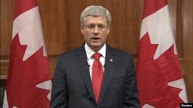 Премьер-министр Канады Стивен Харпер 