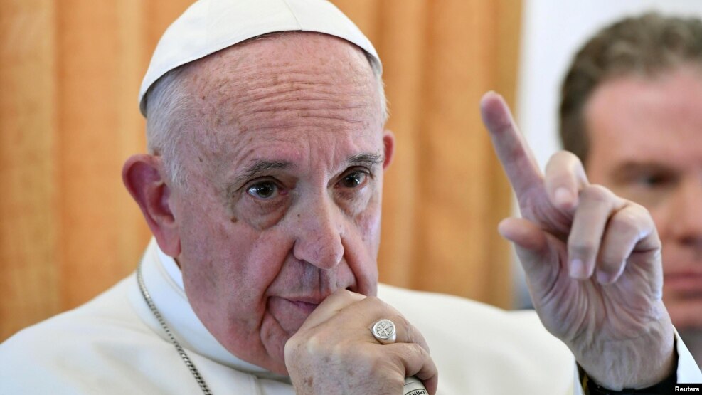 Đức Giáo hoàng kêu gọi hành động nhanh chóng để cứu hành tinh khỏi sự hủy hoại về môi trường.