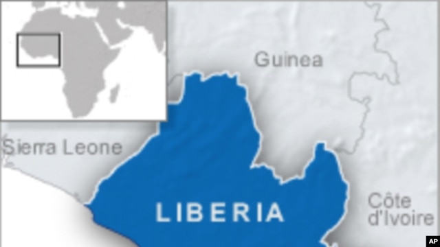 Map of Liberia