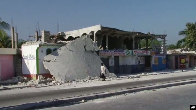 This city of Carrefour was at the epicenter of the earthquake that reduced much of Haiti to rubble, 26 Jan 2010