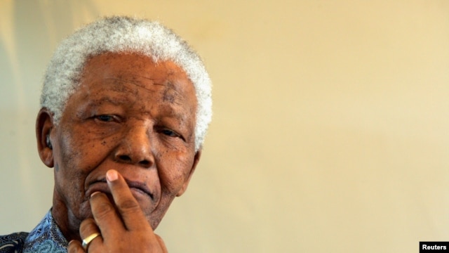 Cựu Tổng Thống Nam Phi Nelson Mandela.