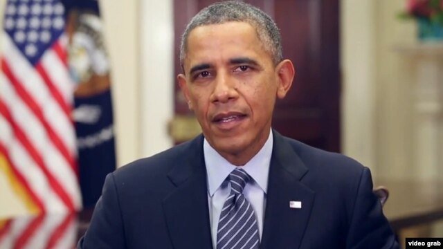 Barack Obama resaltó en su mensaje que los estadounidenses han tenido estancados sus salarios demasiado tiempo.