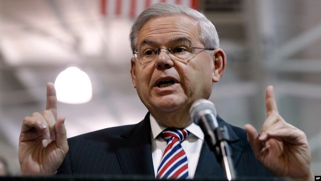 US Senator Menendez Indicted for Corruption