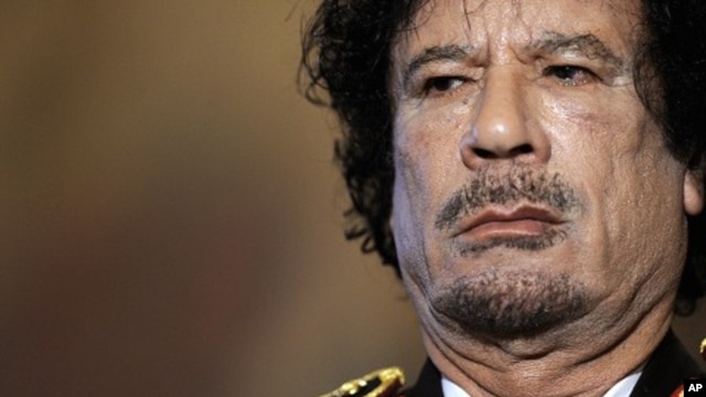 Moammar Gadhafi (file photo)