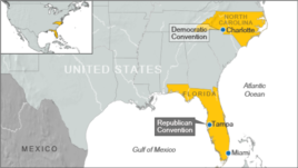 Location of RNC and DNC conventions