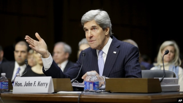 Ông John Kerry điều trần tại trụ sở Quốc hội 24/1/13