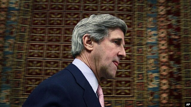 US Senator John Kerry in Kabul, Afghanistan, May 15, 2011