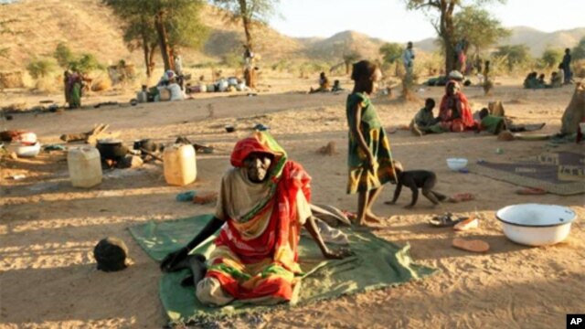 Displaced people in the south-east of Chad